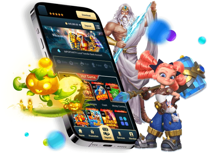 jilix mobile casino app download page with login register option and online casino games platform